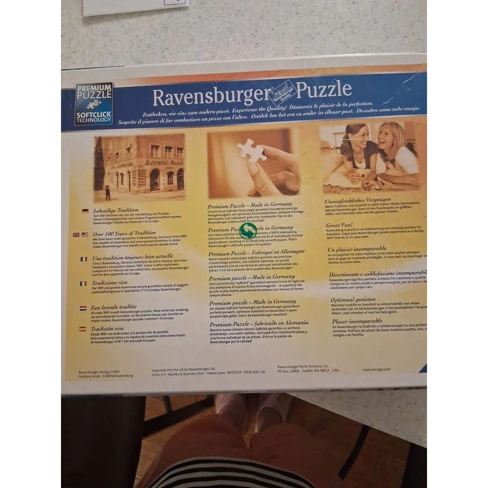 Ravensburger Puzzle;  Large Format Corner Bakery;  750 pcs  New